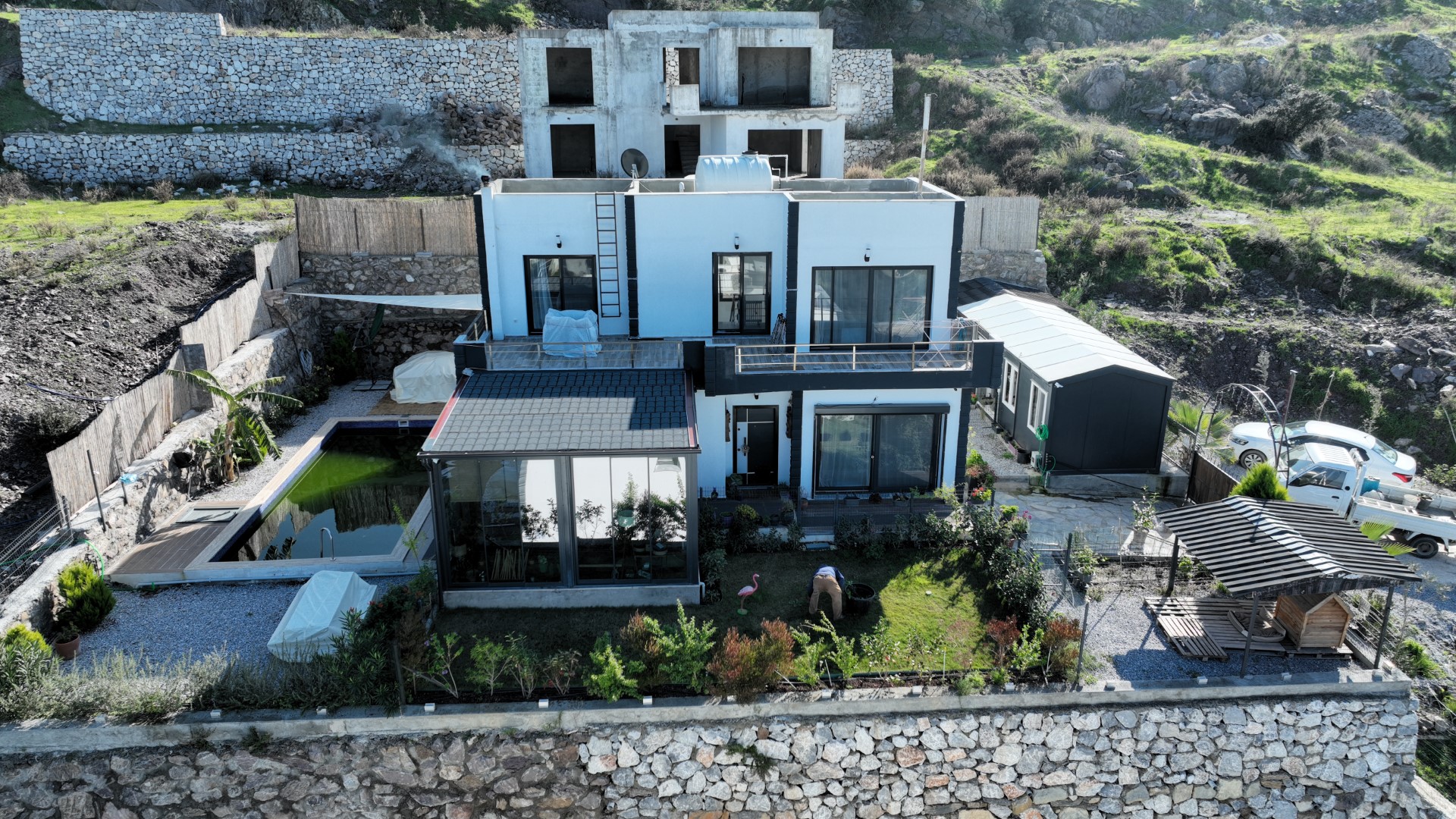 Bodrum Güvercinliğe Yakın, Milas Meşelik Mahallesi Satılık Villa